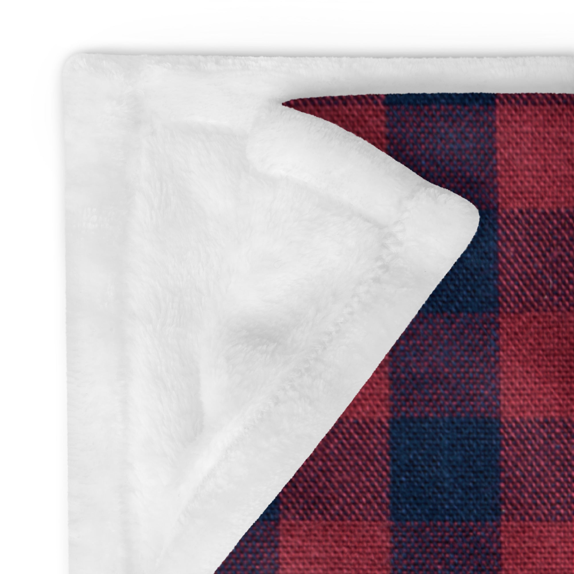 Holiday Gift-Sofa Blanket, Classic Red and Black Checks. Tartan Holiday Decor. Christmas Throw Blanket. WickedYo.